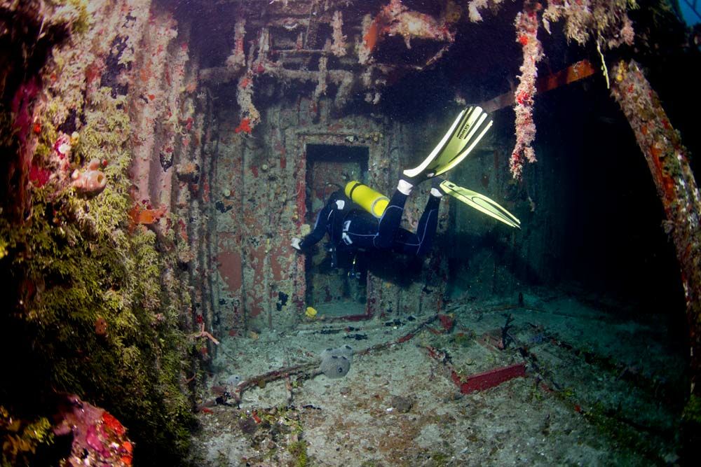 Mergulho em Naufrágio